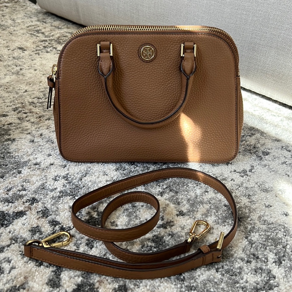 Tory Burch Pebbled satchel - Picture 1 of 16